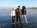 Skating on frozen Dnepr